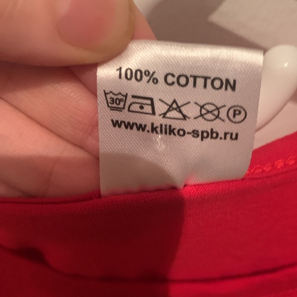 Incredible Kliko Authentic Russian CCCP Bright Red 100% Cotton Tshirt XXL 🔥🔥🔥 - Picture 4 of 6